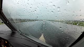 Rainy Departure Out Of Rwy 29 At Sarajevo Sjjlqsa