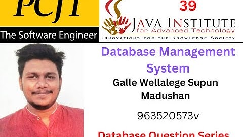 DBMS Question Set 39 #mySQL #Navicat #mySQL_Workbench #dbms #HeidiSQL #Relational_Algebra_Query