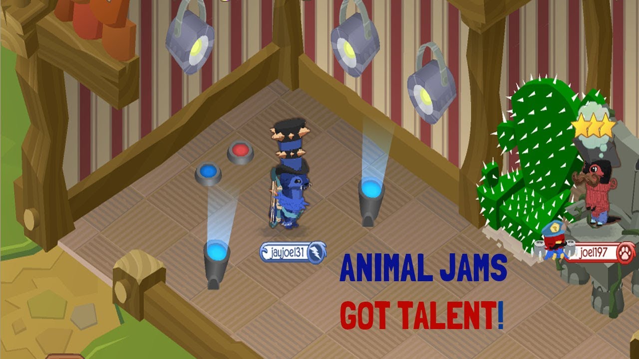 Animal jams got talent! animal jam skit - YouTube