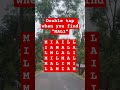 Observation Visual Test: 5 Seconds For You To Spot:MALI. Try Your Skills!  #search #puzzle #shorts