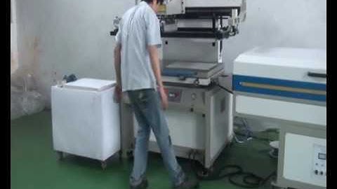 auto screen printing production line
