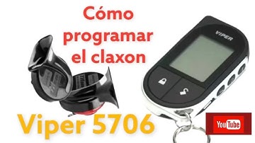 Cómo programar los chirps claxon viper 5706v