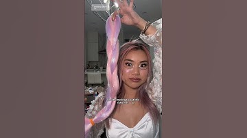 trying FAKE hair 😳😨🫣