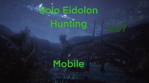 Warframe Mobile | 8:07 Eidolon 1x3 (6x3 pace)