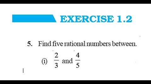 NCERT Class 8 math Chapter 1 Rational numbers ex1.2 Q5 part1@Bhullar