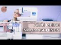 Alle meine Nähmaschinen | Nähvlog | LaLilly