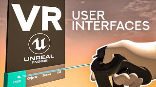 Build User Interfaces In VIRTUAL REALITY For Unreal Engine 5