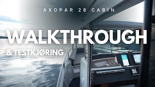 Årets oppgraderinger på Axopar 28
