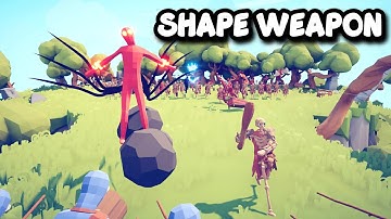 SHAPESHIFTER + WEAPONSMASTER Vs EVERY UNITS + MOD UNITS | TABS - Totally Accurate Battle Simulator