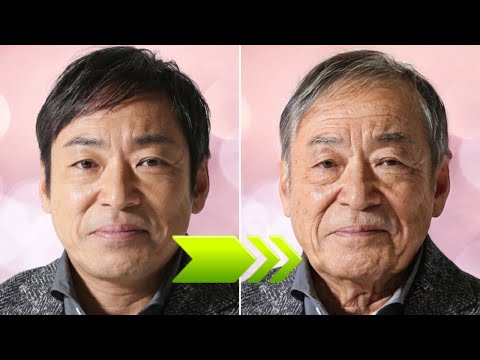 50代の人気俳優を『高齢者』っぽくしてみた