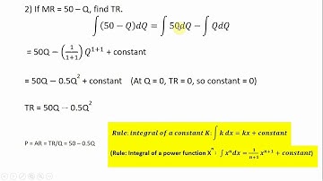 Economic Applications of Integral Calculus (Part II)