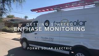 Enphase Solar Monitoring - Getting Started