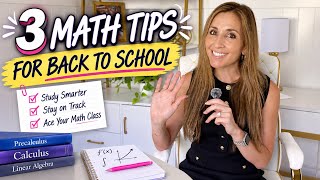 3 Back-to-School Math Tips Every College Student Should Know Ask Professor V