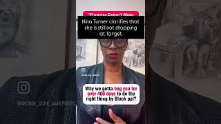 Nina Turner clarifies that she is still not shopping at Target #NinaTurner #Target #TargetFast