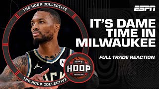 🚨 EMERGENCY POD 🚨 Blazers trade Damian Lillard to Bucks | The Hoop Collective