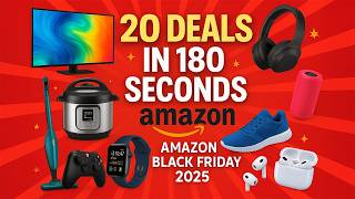 Top 20 Amazon Black Friday Deals 2025 — HUGE Price Drops on TVs, Tech & Gadgets! #blackfridaydeals