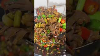 爆炒鸡胗