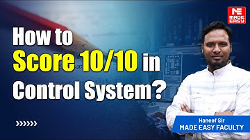 How to Score Full Marks in Control System? | Tips & Strategies | Important Topics | MADE EASY