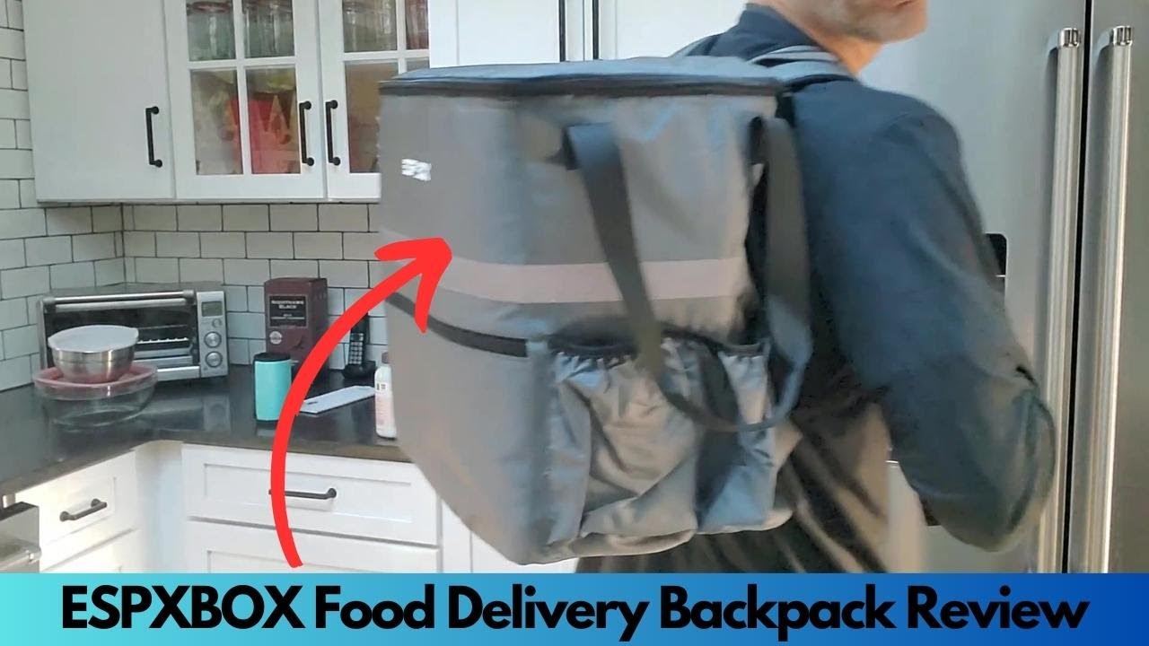 ESPXBOX Food Delivery Backpack Review and Demo