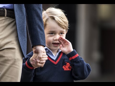 Prince George arrives