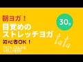 全身をマッサージしながらほぐし、軽やかに動く【目覚めのストレッチヨガ！】