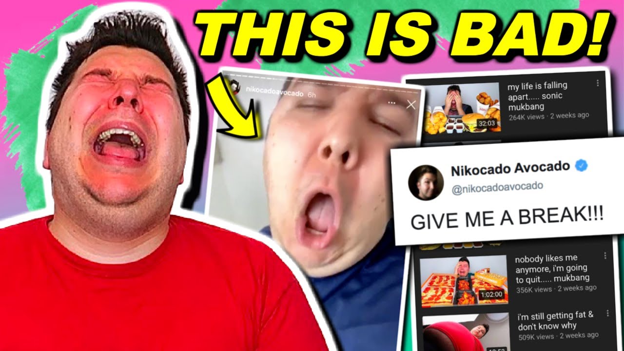 Nikocado Avocado FAKES Meltdown For Views.. *CLOUT CHASER* YouTube