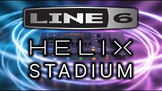 Line 6 Helix Stadium - All the guitar presets - NO TALKING - Recorded Stereo Direct to Desk.