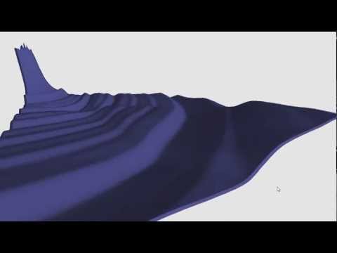 terraphysics: realtime waterphysics based on 128 x 128 heightmap