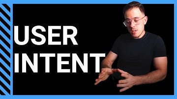 User Intent - the one thing you can