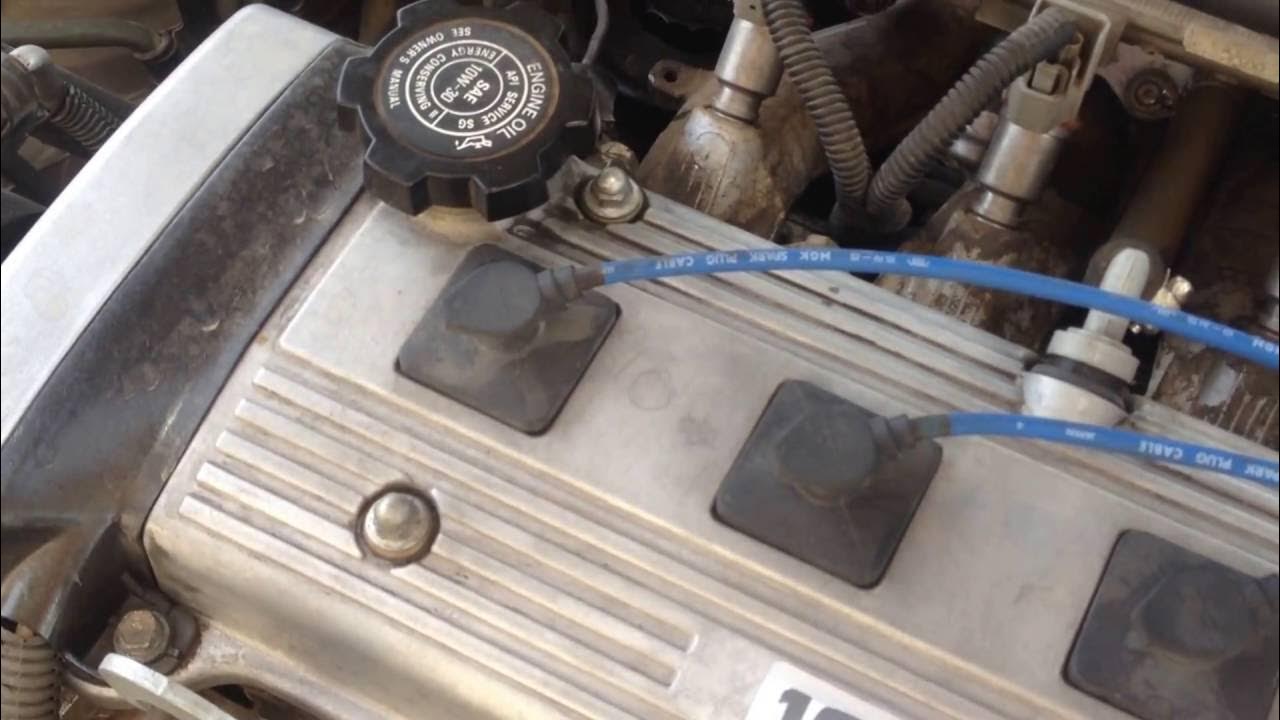 93 Corolla 1.8L Bad Timing Belt Tensioner Noise YouTube