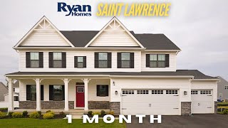1 Month Update After Moving In Building A Ryan Homes Saint Lawrence Construction Update
