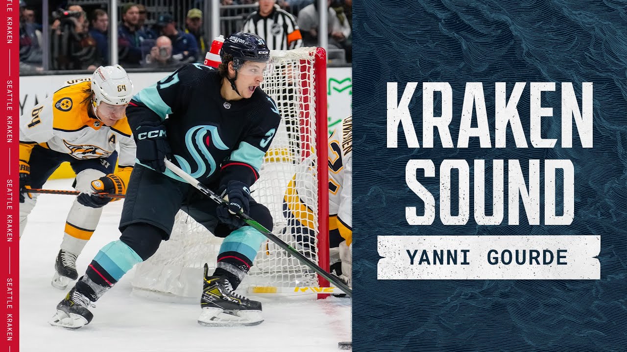 Kraken's Yanni Gourde ready for an emotional return to Amalie Arena