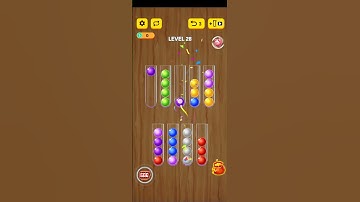 Ball Sort Puzzle 2021 level 28 Walkthrough Solution