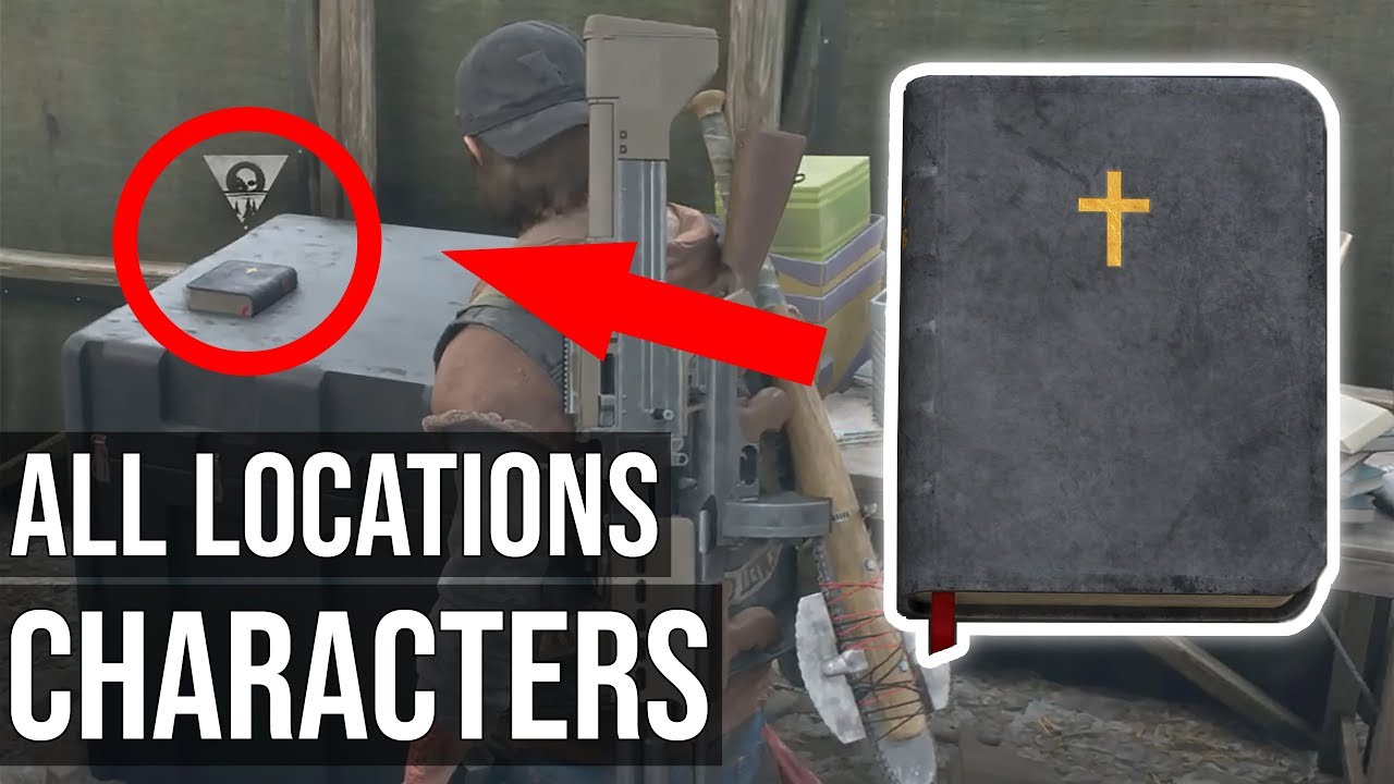 Days Gone All Character Collectible Locations