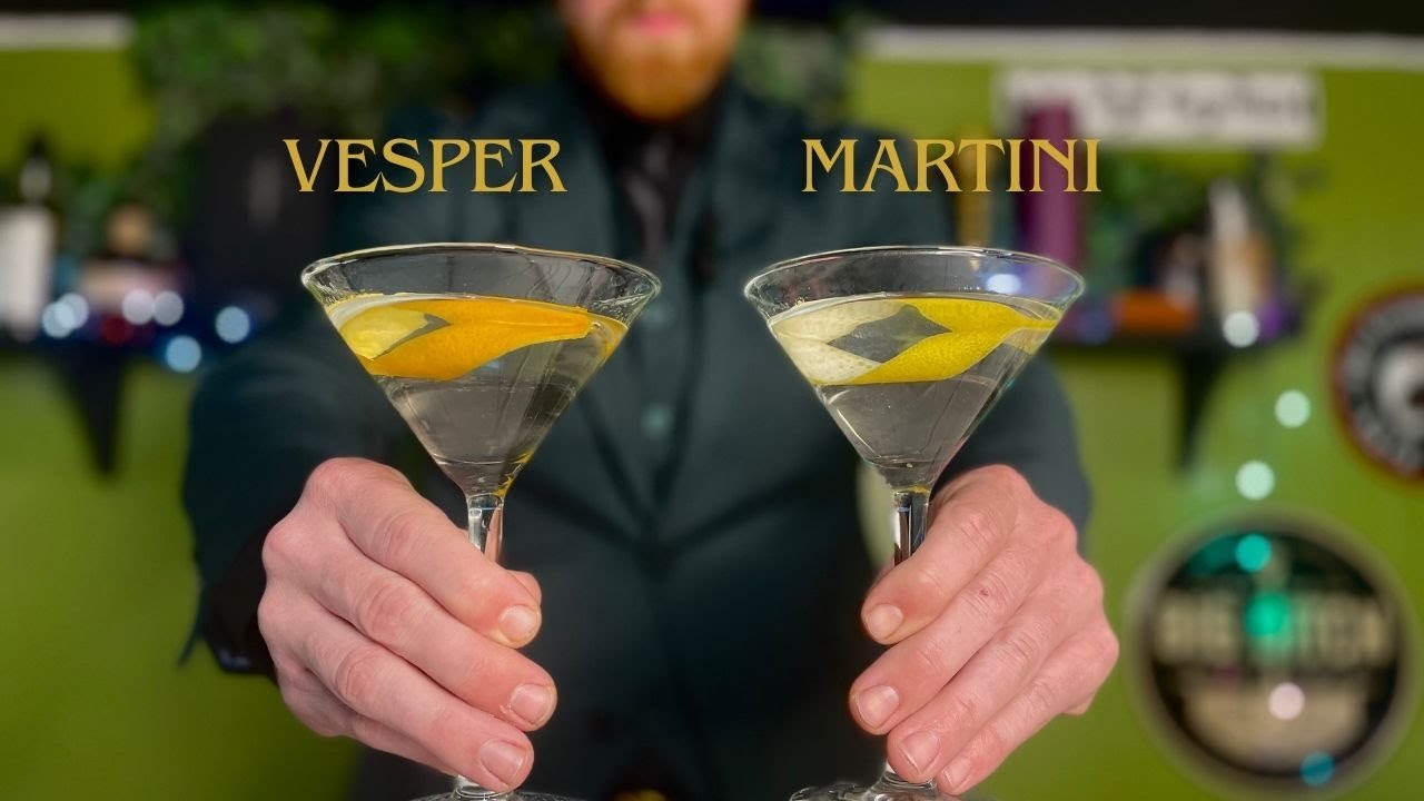 Vesper Martini - The James Bond Classic Martini From Casino Royale ...
