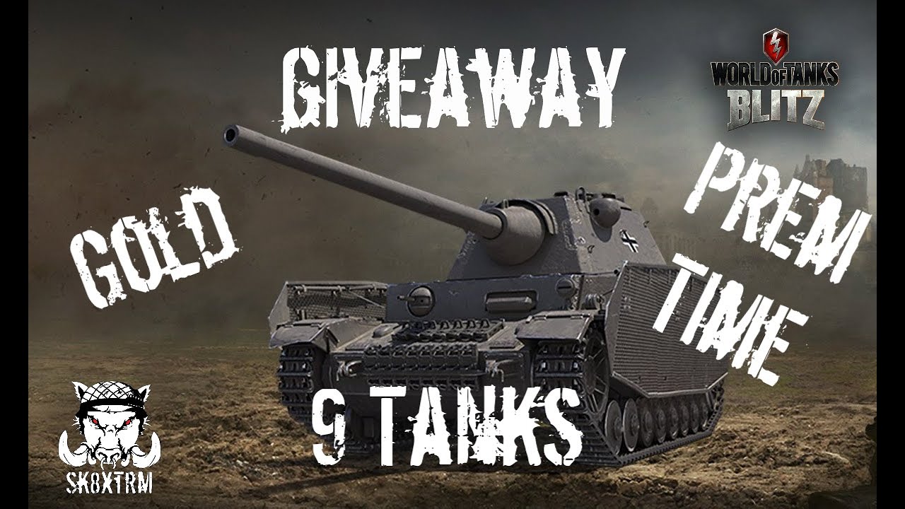 pz iv schmalturm wot GIVEAWAY! 9 Tanks! 4,500 Gold & 63 Days Premium! - Wot Blitz