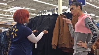 mannequin challenge in walmart