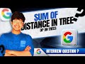 834 sum of distances in tree  tree  dp on trees  exploit your parents