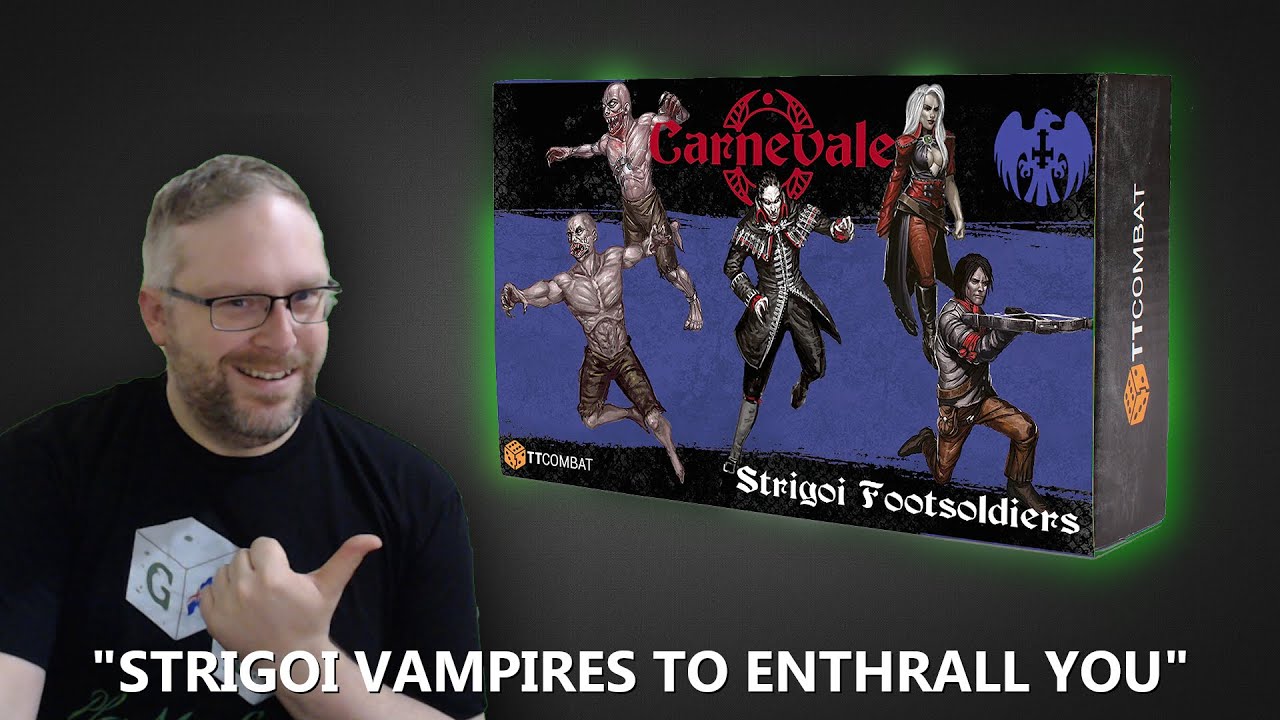Carnevale: Strigoi Footsoldiers | UNBOXING