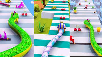 Snake Battle: Worms Game - All Levels  Gameplay - Android iso game-  By games hole