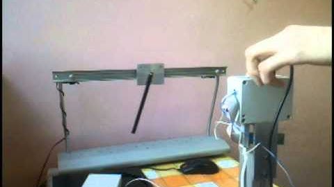 Video feedback control of inverted pendulum