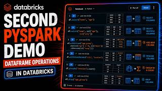 Second PySpark Demo in Databricks | DataFrame Column Operations for Data Engineers