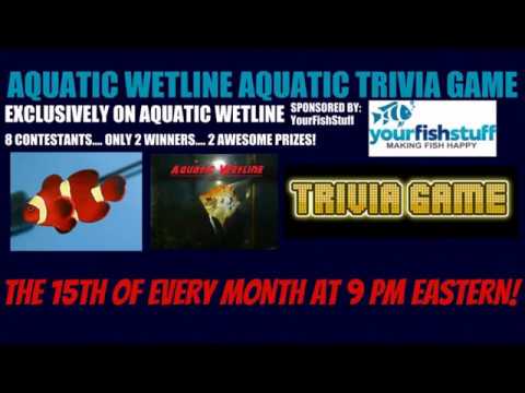 Your Invited to Aquatic Wetline Aquatic Trivia Game!