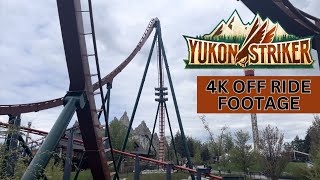 Yukon Striker 4K Off Ride Footage May 2024 | Canada's Wonderland B&M Dive Coaster