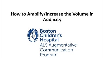 How to Amplify/Increase the Volume in Audacity