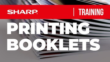 Master Booklet Printing with Sharp Printers – Full How-To Guide