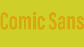 COMIC SANS | Book Trailer