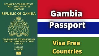 Gambia Passport Visa Free Countries (2023)