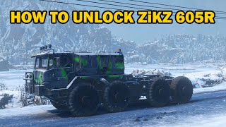 Snowrunner - How To Unlock Zikz 605R Phase 4 Amur, Russia Dlc