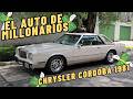 Chrysler Córdoba 1981 el Auto más caro de México en aquellos tiempos. Solo los Millonarios  podían